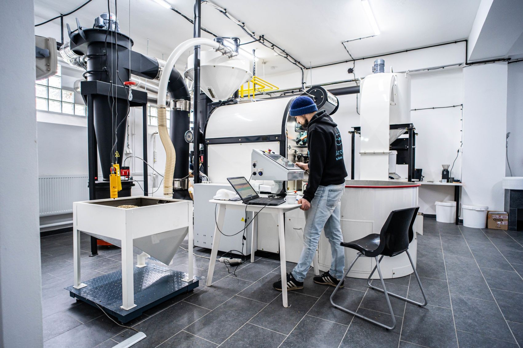 Pražírna Aromaniac v pražské Hostivaři