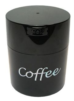 Vakuová dóza Coffeevac Coffee - 250g, černá, černé víčko