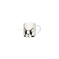 Šálek na espresso Kitchen Craft Porcelain - French Bulldog