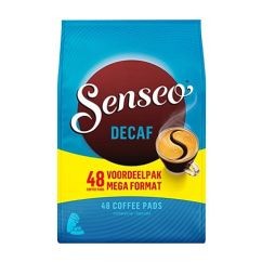 Douwe Egberts Senseo DECAF (bez kofeinu) - Senseo pody, 48 ks