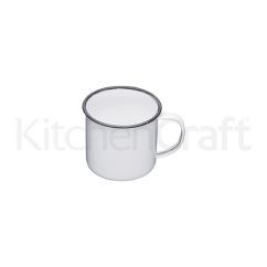 Plechový hrnek na kávu Kitchen Craft Living Nostalgia - 550 ml