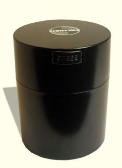 Vakuová dóza Coffeevac - 250g, černá, černé víčko