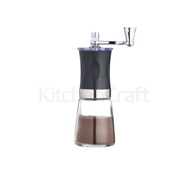 Ruční mlýnek na kávu Kitchen Craft Le'Xpress Glass