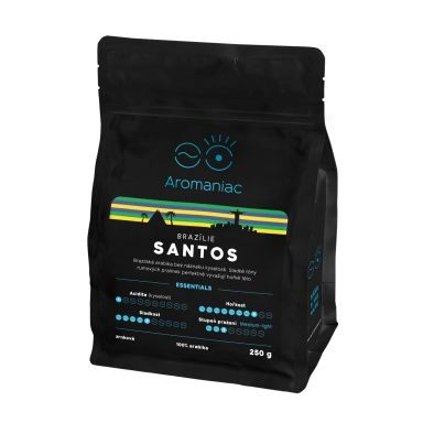 Káva Brazílie Santos, mletá