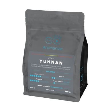 Káva Čína Yunnan - mletá