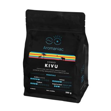 Káva Kongo Kivu - zrnková