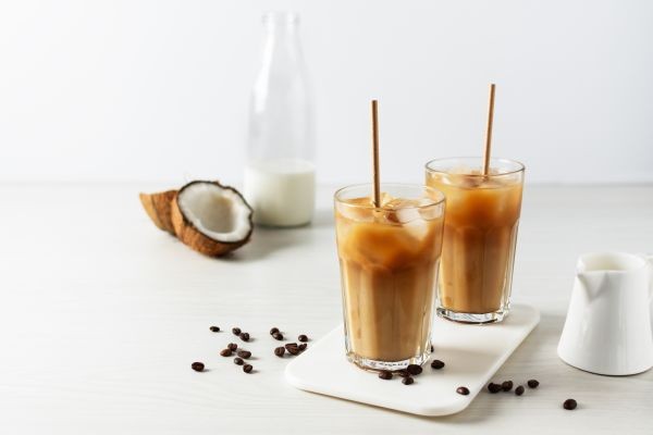 Krémová kokosová káva