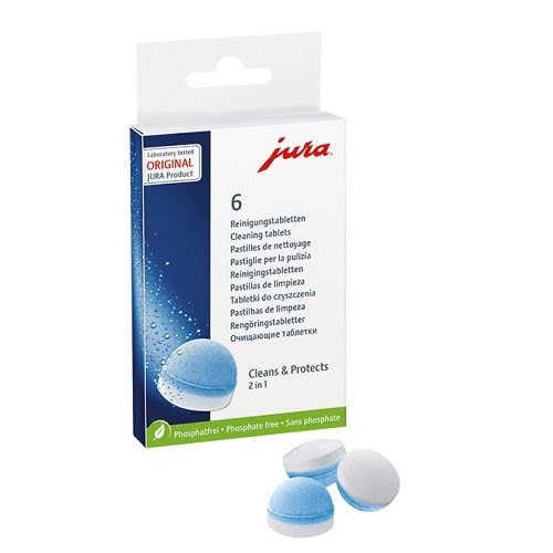 Čisticí tablety Jura - dvoufázové - 6 ks