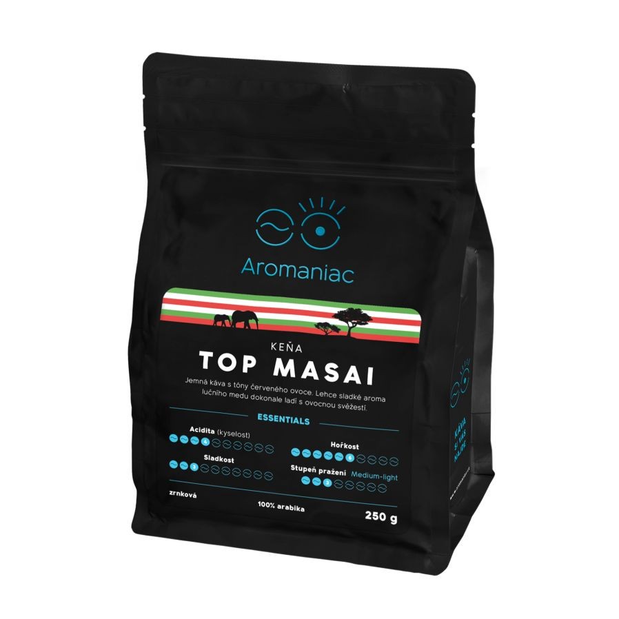 Káva Aromaniac Keňa Top Masai