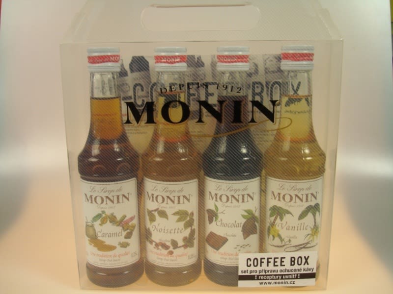Sada sirupů Monin Coffee Box